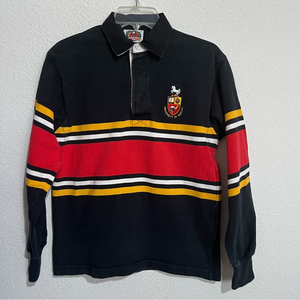 Barbarian Rugby Wear Jersey Shirt University of Guelph Cotton XS